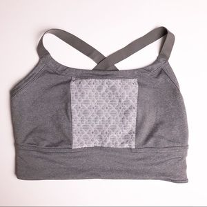 Prana Sports Bra Grey Small